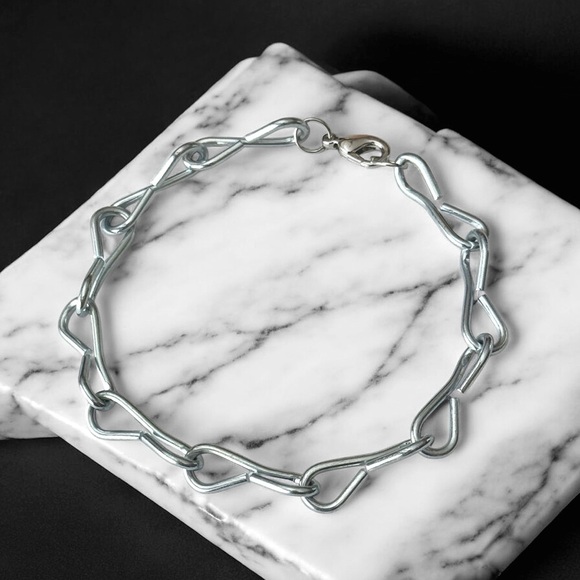 Alternative Jewelry - 5 For $25💫Punk Silver Chain Bracelet